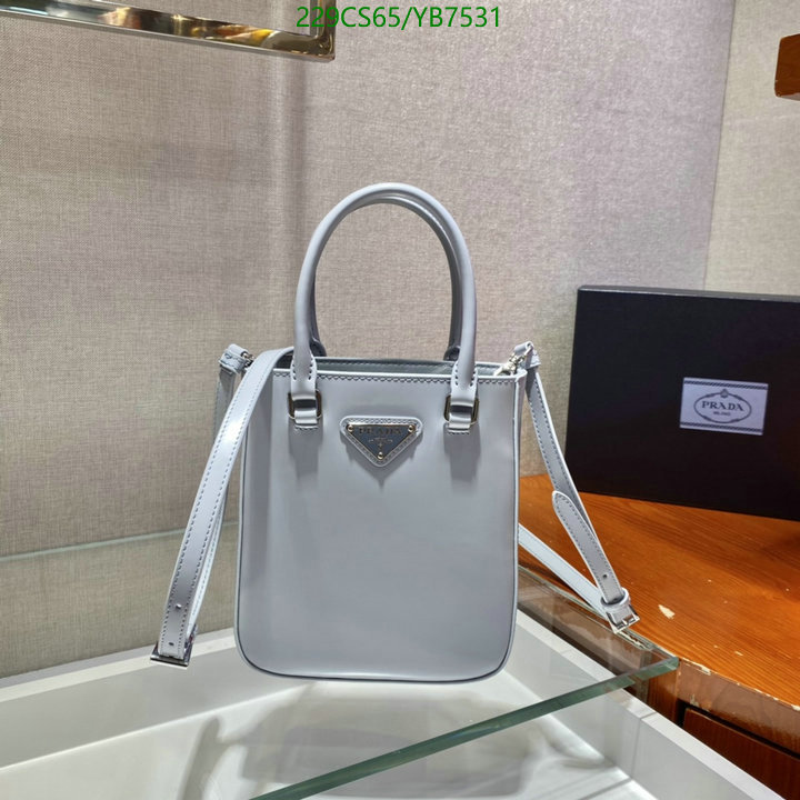 Prada Bag-(Mirror)-Diagonal-,Code: YB7531,$: 229USD