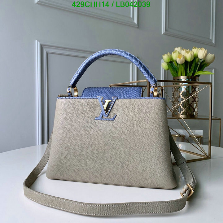 LV Bags-(Mirror)-Handbag-,Code: LB042039,$: 429USD