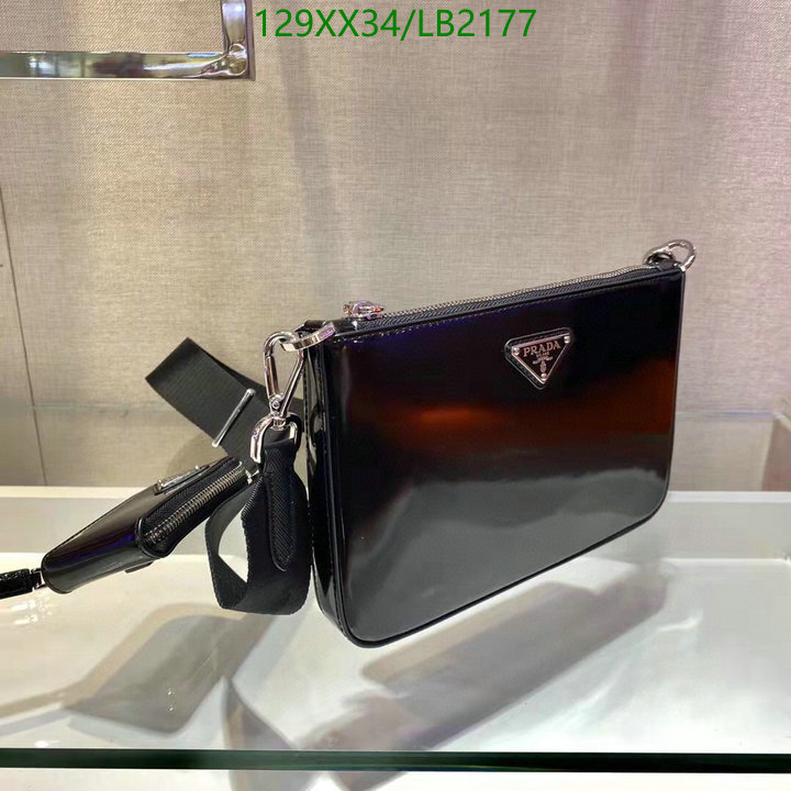 Prada Bag-(Mirror)-Diagonal-,Code: LB2177,$: 129USD