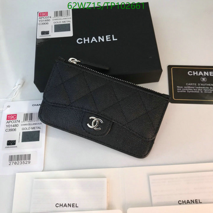 Chanel Bags ( 4A )-Wallet-,Code: TP102661,$: 62USD