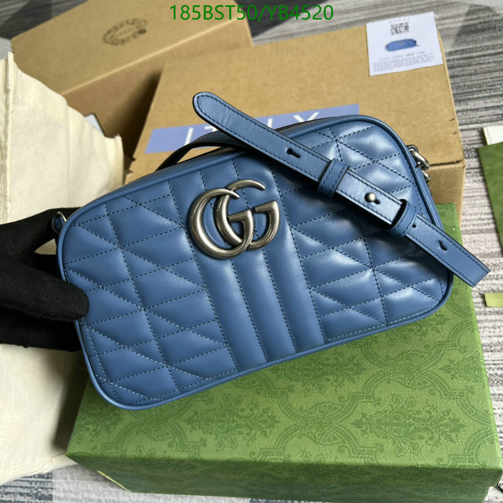 Gucci Bag-(Mirror)-Marmont,Code: YB4520,$: 185USD