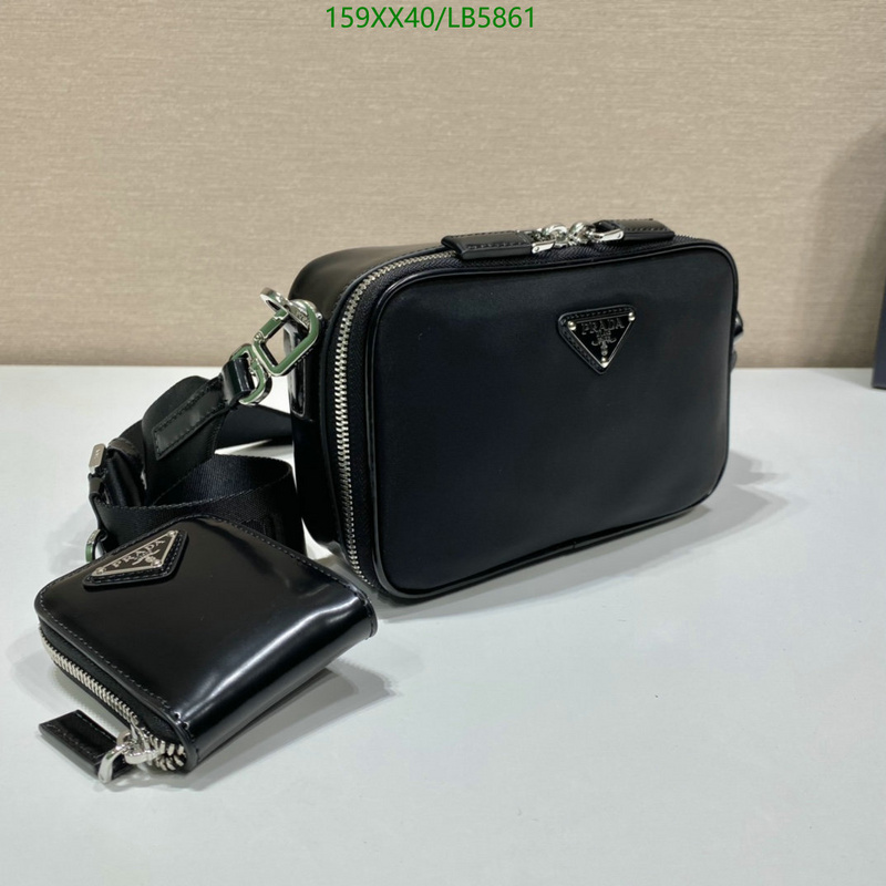 Prada Bag-(Mirror)-Diagonal-,Code: LB5861,$: 159USD