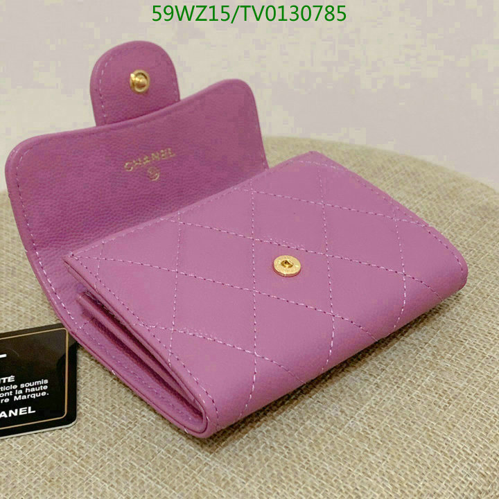 Chanel Bags ( 4A )-Wallet-,Code: TV0130785,$: 59USD