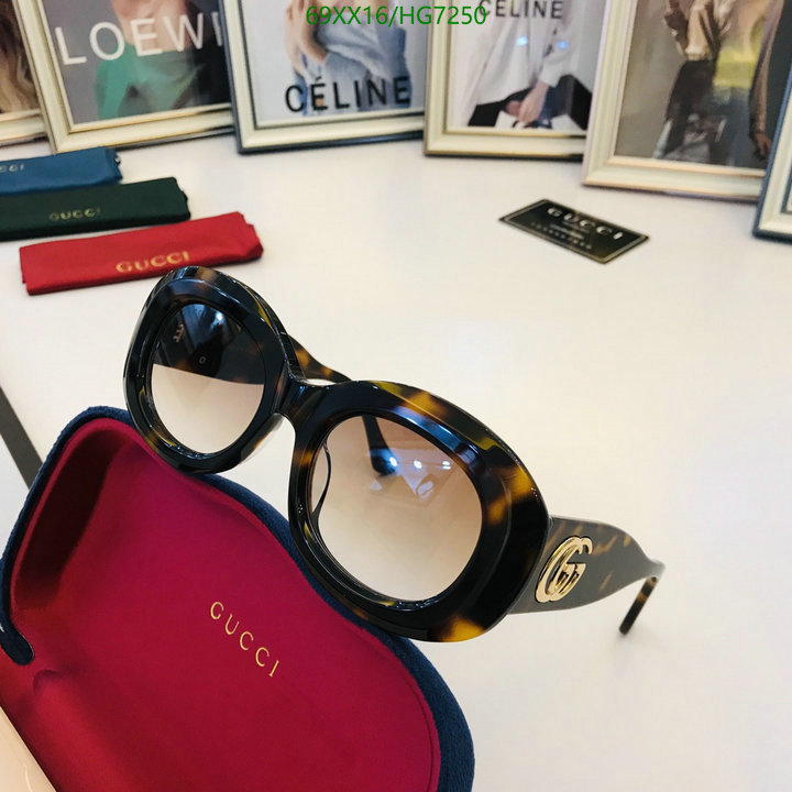 Glasses-Gucci, Code: HG7250,$: 69USD