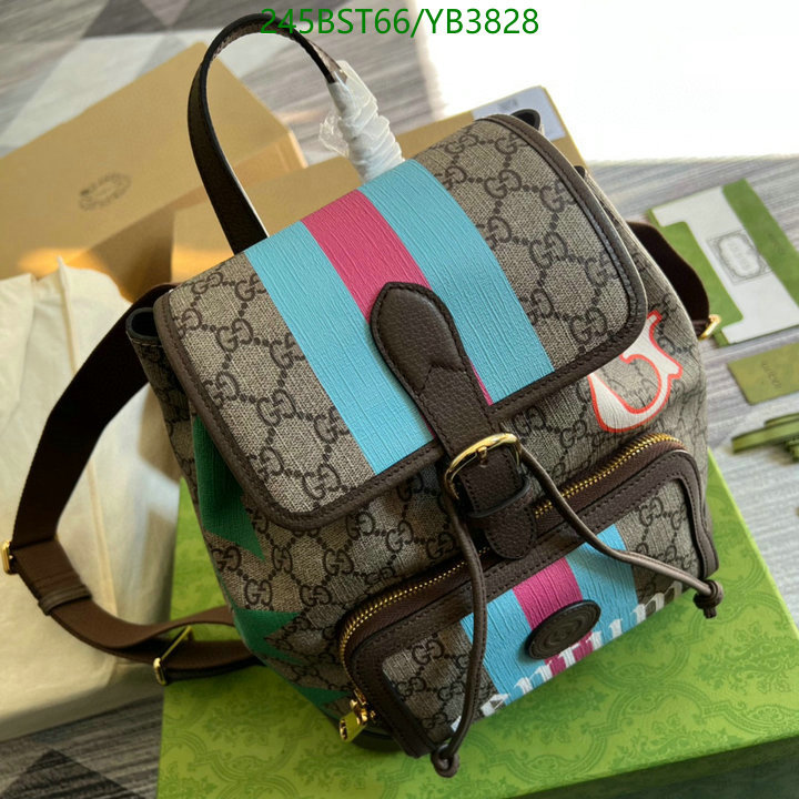 Gucci Bag-(Mirror)-Backpack-,Code: YB3828,$: 245USD