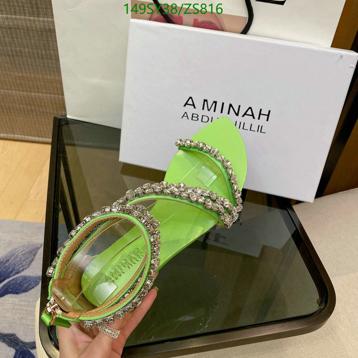 Women Shoes-Aminah Abdul Jillil, Code: ZS816,$: 149USD