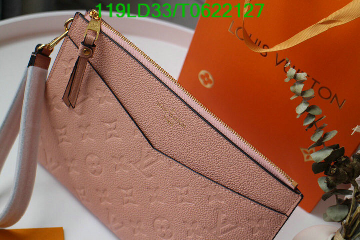LV Bags-(Mirror)-Wallet-,Code: T0622127,$: 119USD