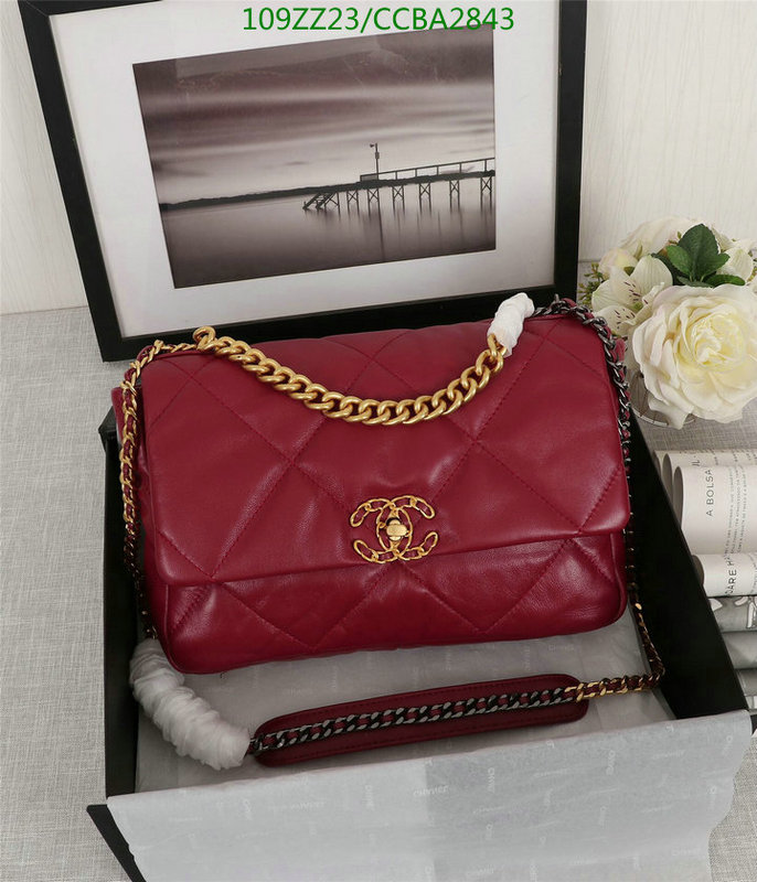 Chanel Bags ( 4A )-Diagonal-,Code: CCBA2843,$: 109USD