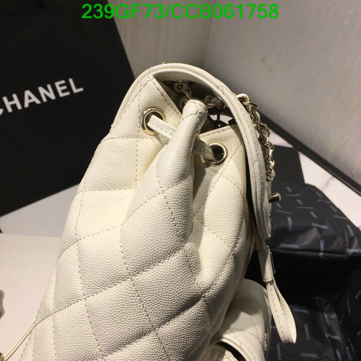 Chanel Bags -(Mirror)-Backpack-,Code: CCB061758,$: 239USD