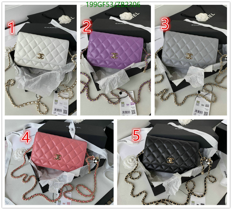 Chanel Bags -(Mirror)-Diagonal-,Code: ZB2306,$: 199USD