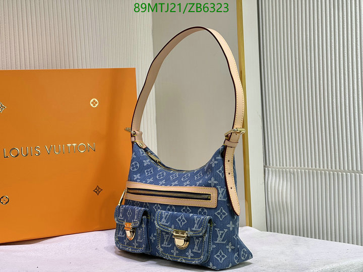 LV Bags-(4A)-Handbag Collection-,Code: ZB6323,$: 89USD