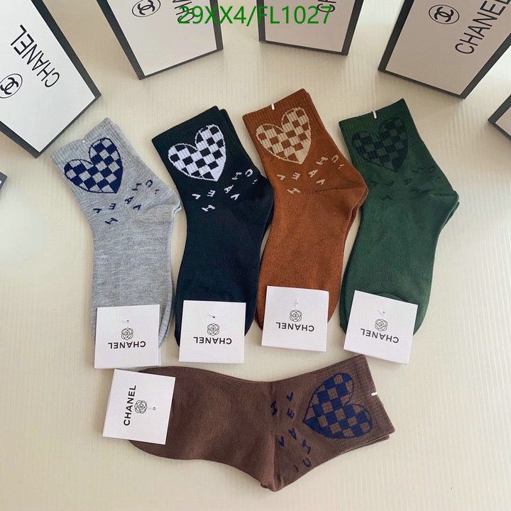 Sock-Chanel,Code: FL1026,$: 29USD