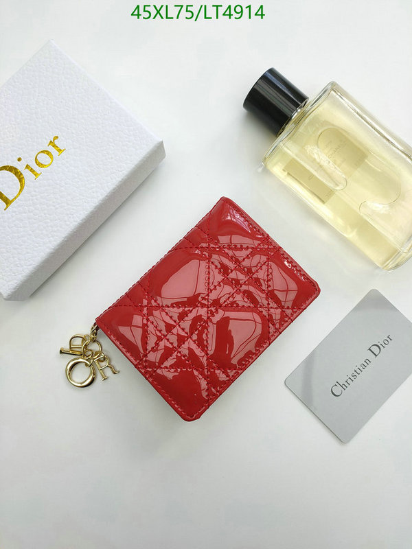 Dior Bags-(4A)-Wallet,Code: LT4914,$: 45USD