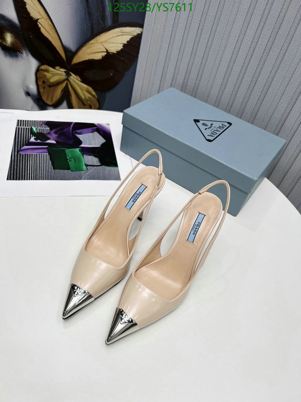 Women Shoes-Prada, Code: YS7611,$: 125USD