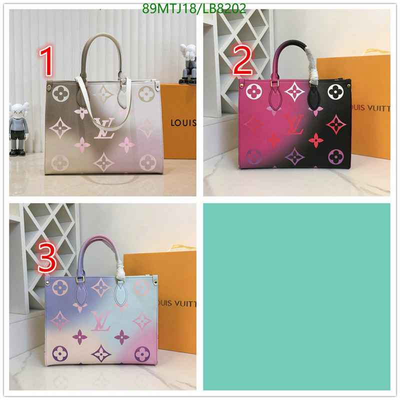 LV Bags-(4A)-Handbag Collection-,Code: LB8202,$: 89USD