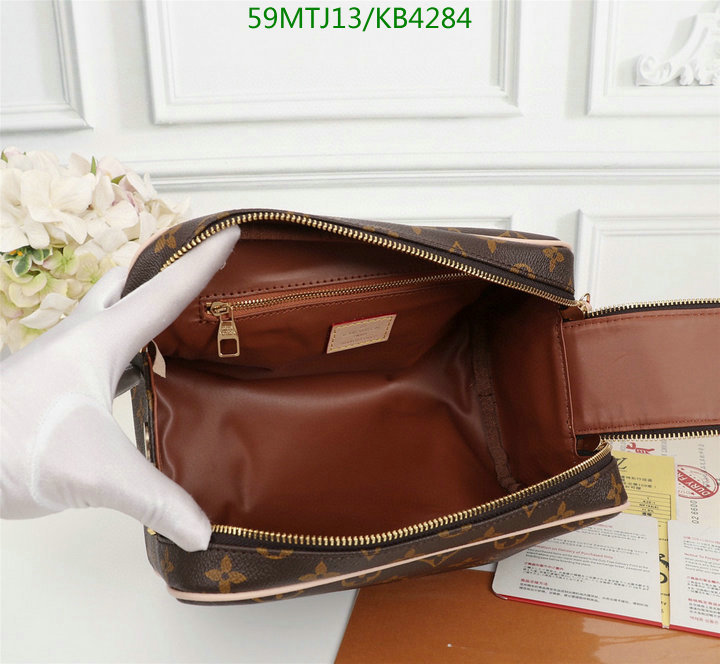 LV Bags-(4A)-Vanity Bag-,Code: KB4284,$: 59USD