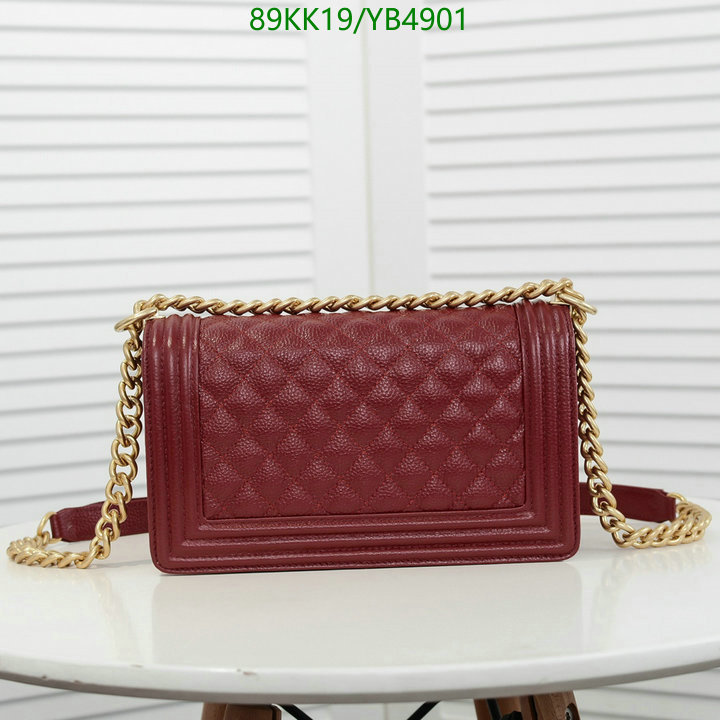 Chanel Bags ( 4A )-Le Boy,Code: YB4901,$: 89USD