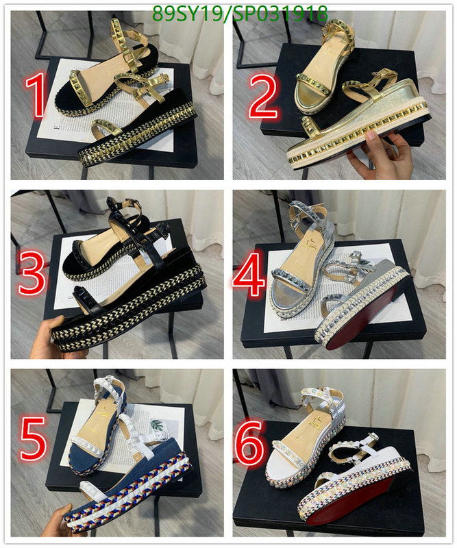 Women Shoes- Christian Louboutin,-Code: SP031918,$: 89USD