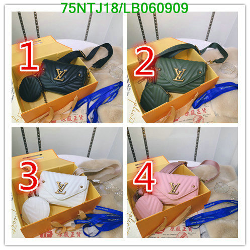 LV Bags-(4A)-New Wave Multi-Pochette-,Code: LB060909,$: 75USD