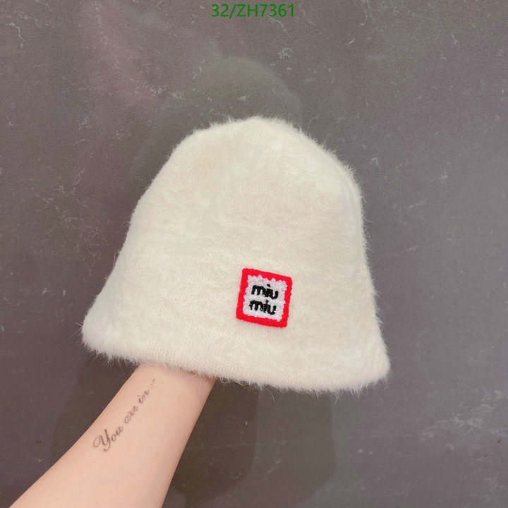 Cap -(Hat)-Miu Miu, Code: ZH7361,$: 32USD