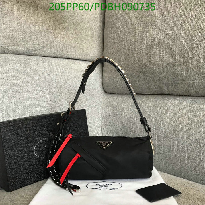 Prada Bag-(Mirror)-Handbag-,Code:PDBH090735,$:205USD