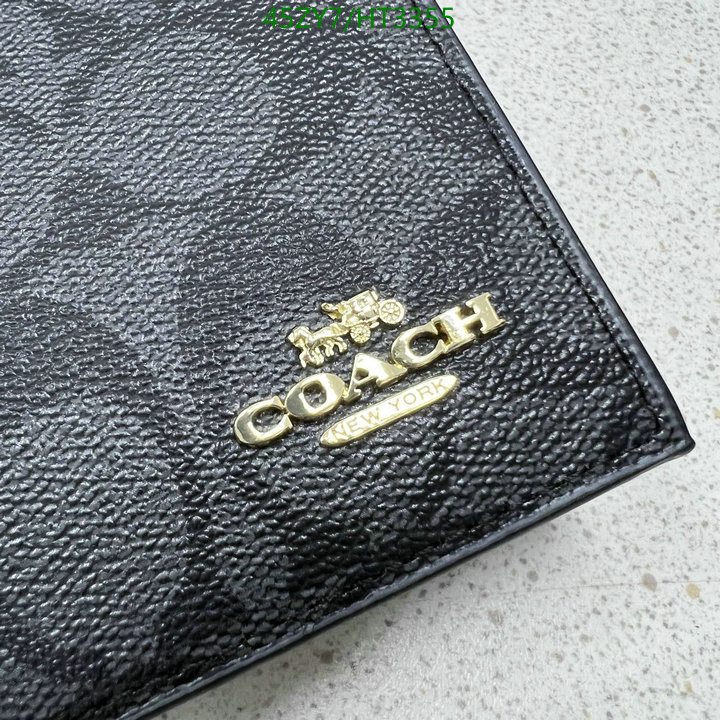 Coach Bag-(4A)-Wallet-,Code: HT3355,$: 45USD