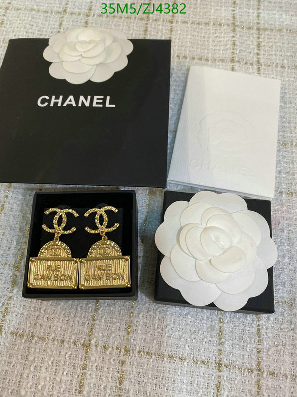 Jewelry-Chanel,Code: ZJ4382,$: 35USD