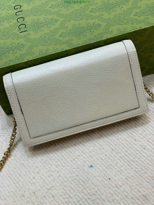 Gucci Bag-(4A)-Diagonal-,Code: HB3577,$: 79USD