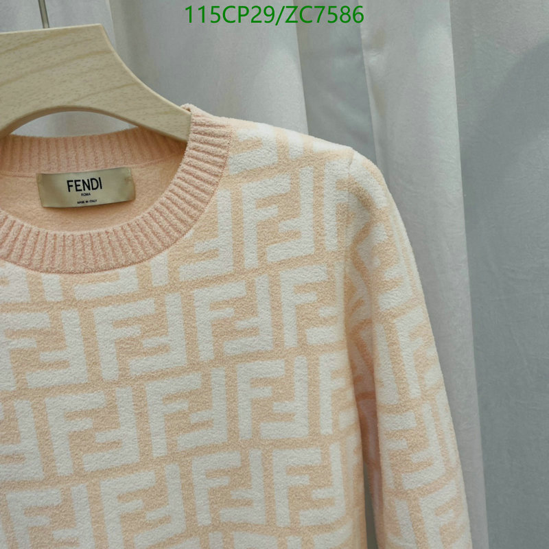 Clothing-Fendi, Code: ZC7586,$: 115USD