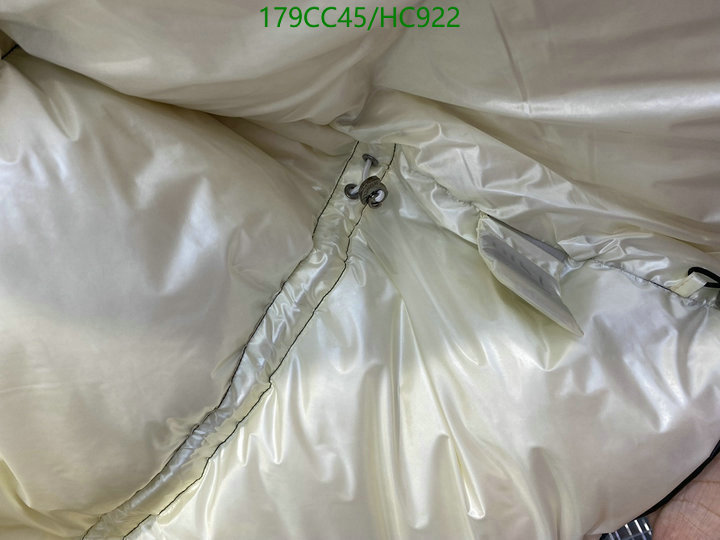 Down jacket Women-Moncler, Code: HC922,$: 179USD