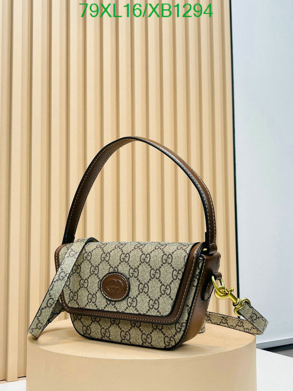 Gucci Bag-(4A)-Diagonal-,Code: XB1294,$: 79USD