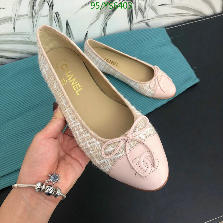 Chanel-Ballet Shoes,Code: YS6403,$: 95USD