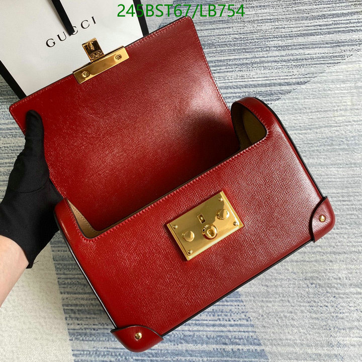 Gucci Bag-(Mirror)-Handbag-,Code: LB754,$: 245USD