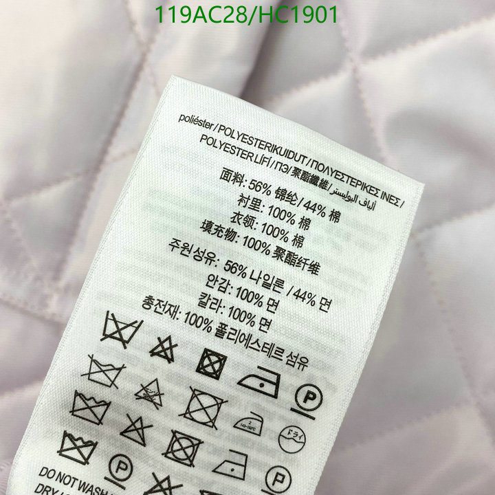 Down jacket Women-Burberry, Code: HC1901,$: 119USD