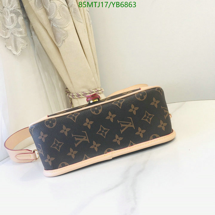 LV Bags-(4A)-Pochette MTis Bag-Twist-,Code: YB6863,$: 85USD