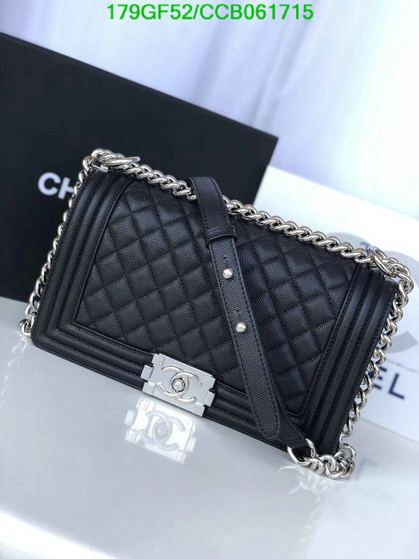 Chanel Bags -(Mirror)-Le Boy,Code: CCB061715,$: 179USD