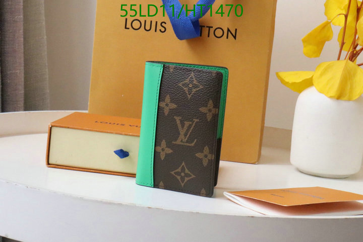 LV Bags-(Mirror)-Wallet-,Code: HT1470,$: 55USD