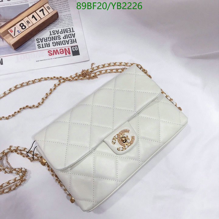 Chanel Bags ( 4A )-Diagonal-,Code: YB2226,$: 89USD