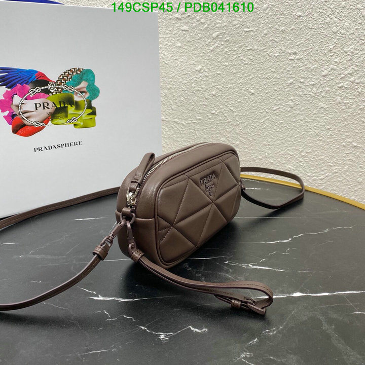 Prada Bag-(Mirror)-Diagonal-,Code: PDB041610,$: 149USD