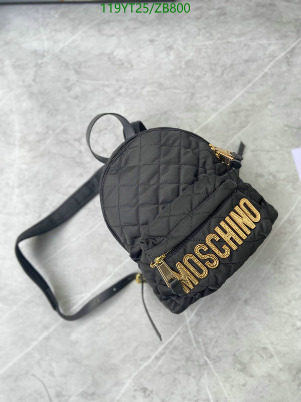 Moschino Bag-(Mirror)-Backpack-,Code: ZB800,