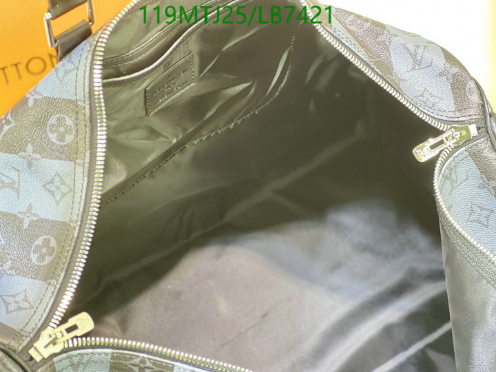 LV Bags-(4A)-Keepall BandouliRe 45-50-,Code: LB7421,$: 119USD