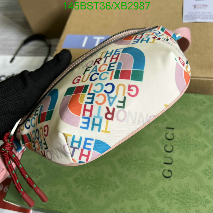 Gucci Bag-(Mirror)-Belt Bag-Chest Bag--,Code: XB2987,$: 145USD