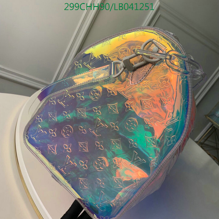 LV Bags-(Mirror)-Keepall BandouliRe 45-50-,Code: LB041251,$:319USD