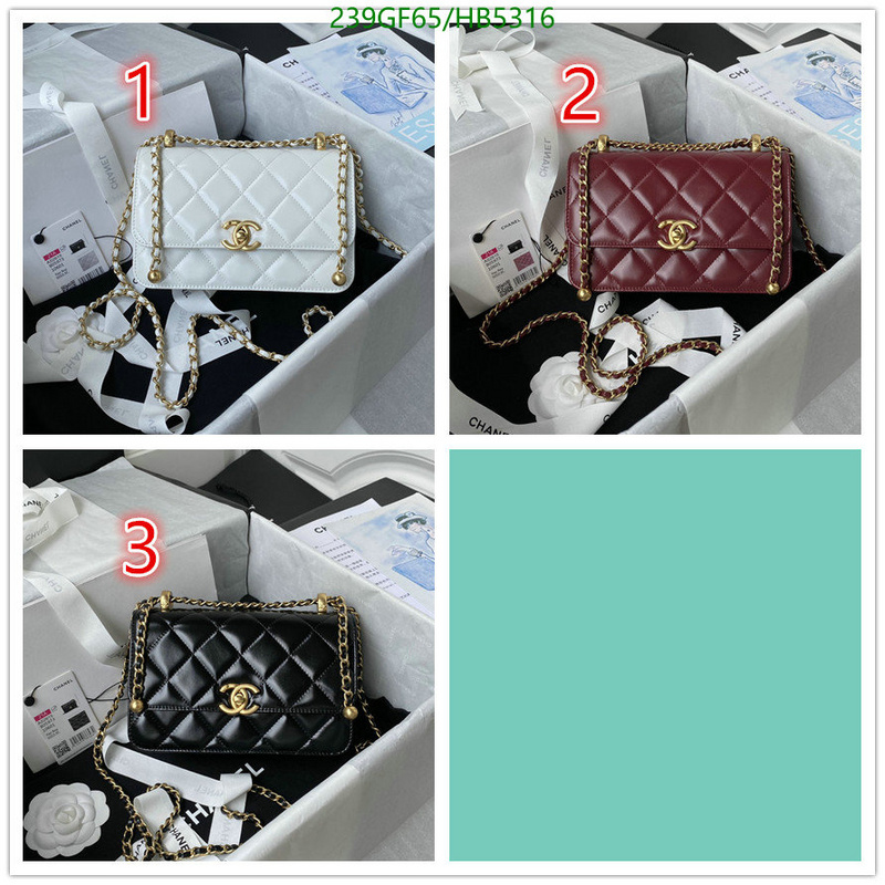 Chanel Bags -(Mirror)-Diagonal-,Code: HB5316,$: 239USD