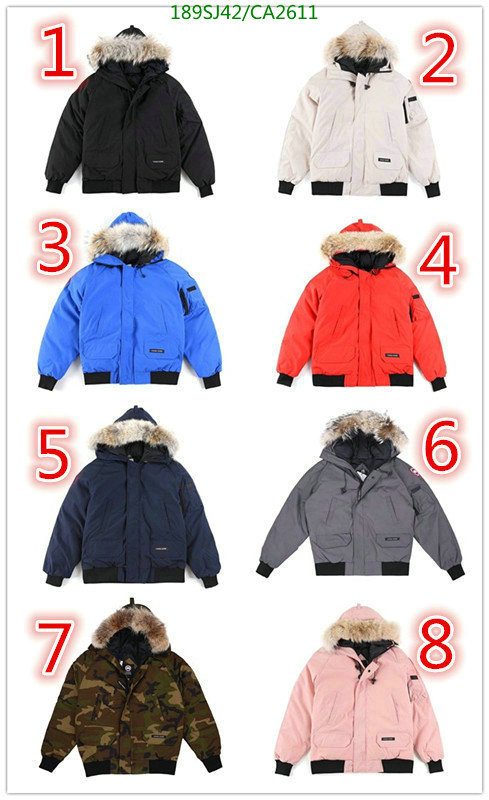 Down jacket Men-Canada Goose, Code: CA2611,$: 189USD