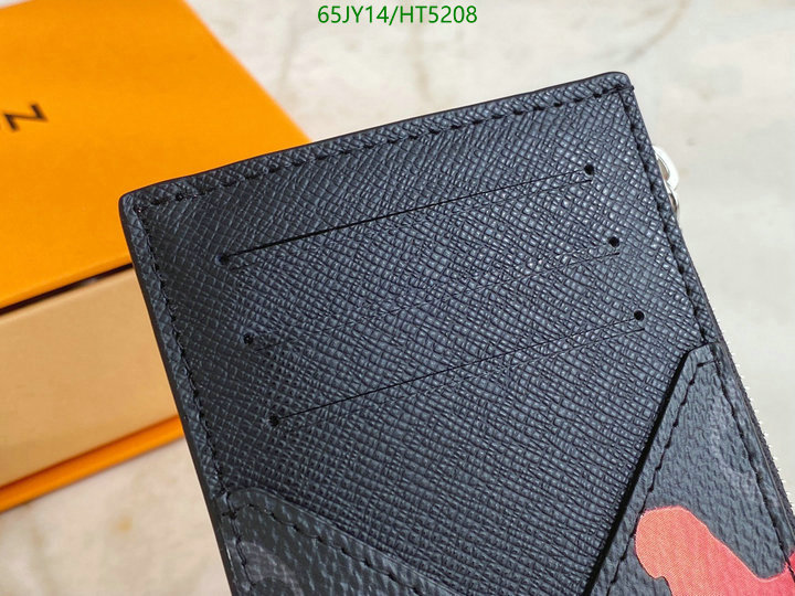 LV Bags-(Mirror)-Wallet-,Code: HT5208,$: 65USD