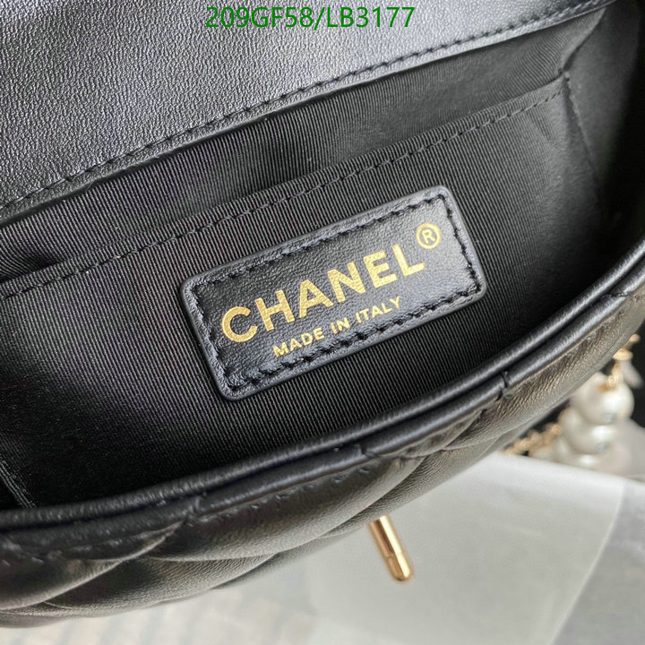 Chanel Bags -(Mirror)-Diagonal-,Code: LB3177,$: 209USD