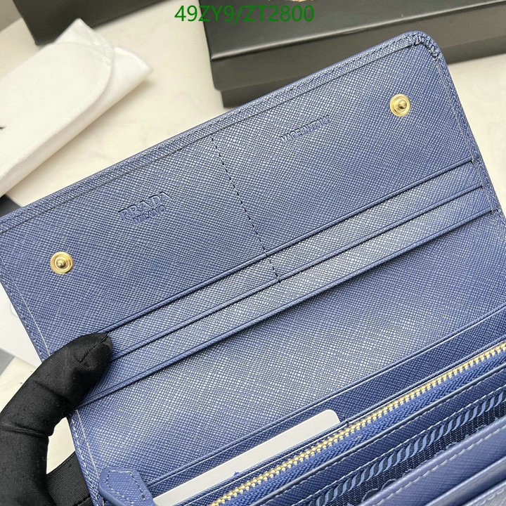 Prada Bag-(4A)-Wallet-,Code: ZT2800,$: 49USD