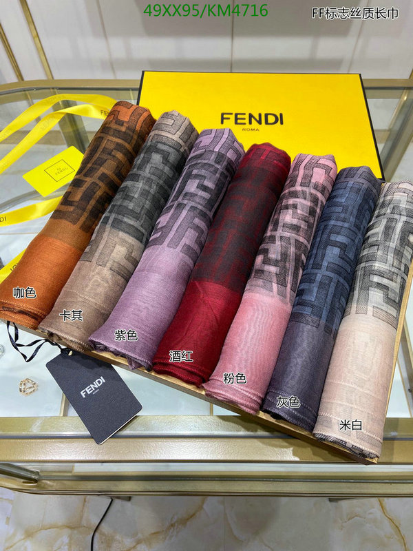 Scarf-Fendi, Code: KM4716,$: 49USD