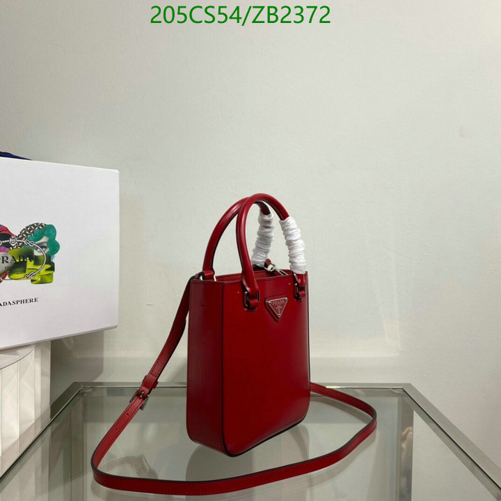 Prada Bag-(Mirror)-Diagonal-,Code: ZB2372,$: 205USD